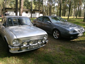 V Doksech na srazu škodovek, hádejte kdo tam měl nejhezčí auto :D  a.vs.s