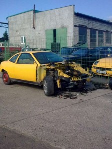 Demontáž kabelového svazku z Coupe